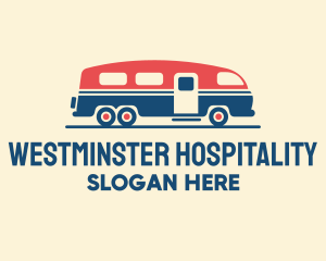 Hip Trailer Camper Van logo design