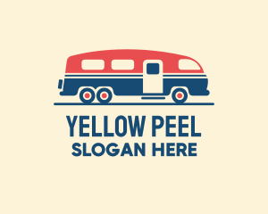 Hip Trailer Camper Van logo design