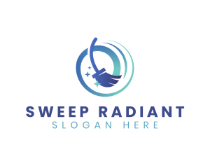 Broom Cleaning Housekeeping logo