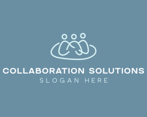 People Collaboration Group logo design