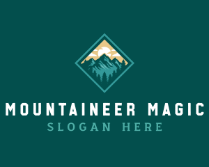 Outdoor Peak Mountain logo design