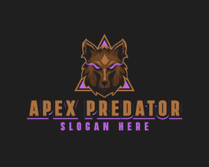 Wild Wolf  Predator logo design