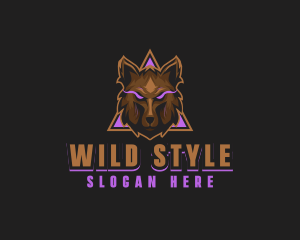 Wild Wolf  Predator logo design