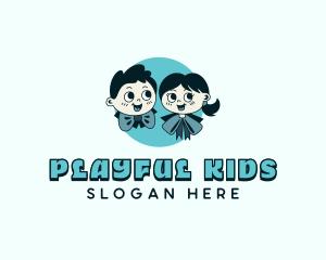 Kids Youth Preschool  logo design