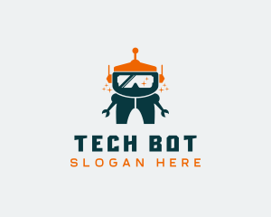 Robotics Video Game Bot logo design