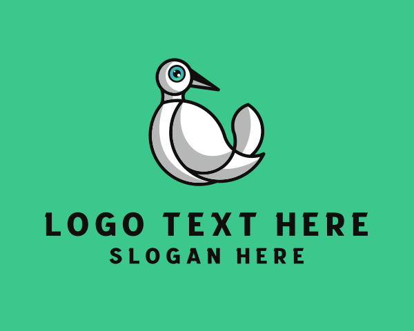 White Bird logo example 2