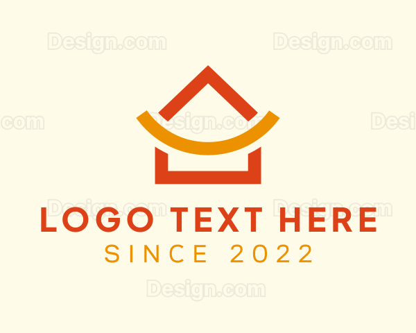 Home Real Estate Architect Logo