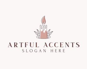 Candlelight Home Decor logo design