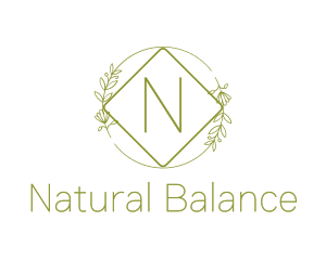 Nature Garden Wreath logo