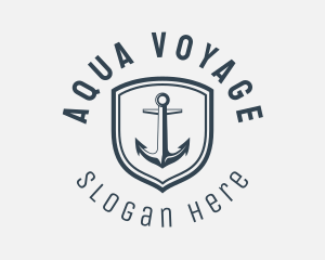 Maritime Sea Anchor logo design