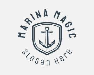 Maritime Sea Anchor logo design