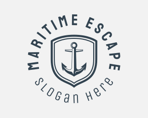 Maritime Sea Anchor logo design