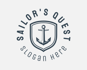 Maritime Sea Anchor logo design