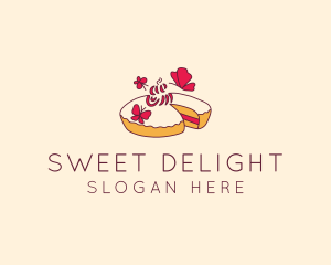 Butterfly Sweet Pie  logo design