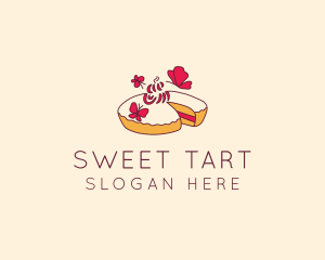 Butterfly Sweet Pie  logo design