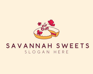 Butterfly Sweet Pie  logo design