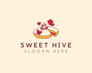 Butterfly Sweet Pie  logo design