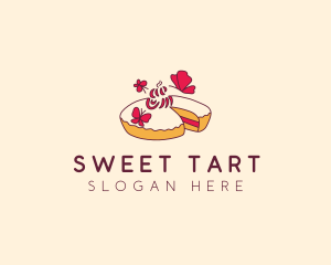 Butterfly Sweet Pie  logo design