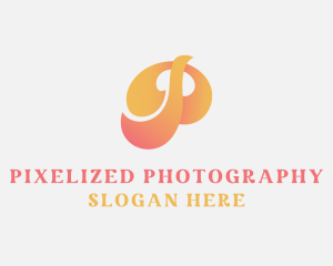 Retro Professional Letter P logo design