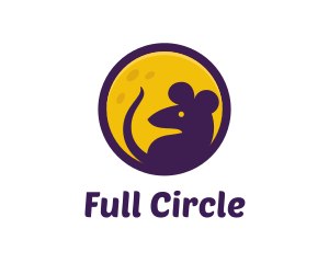 Full Moon Mouse logo design