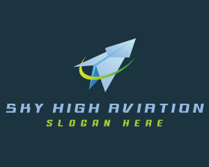 Logistic Aviation Plane logo