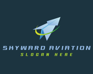 Logistic Aviation Plane logo