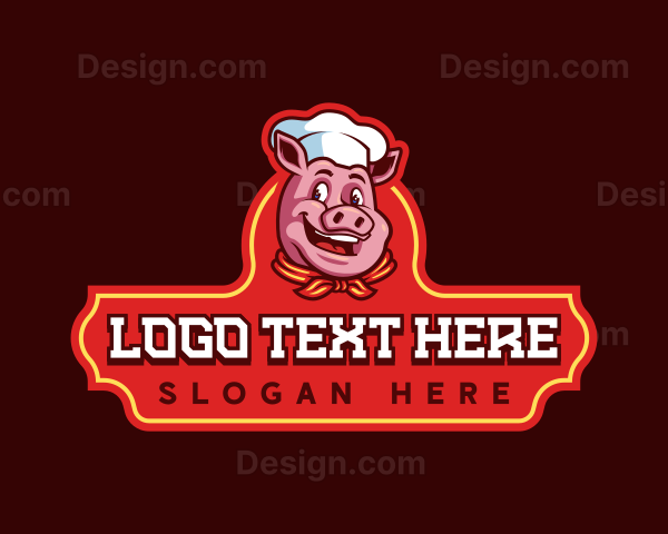 Chef Pig Diner Logo