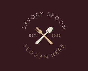 Spoon Fork Diner logo design