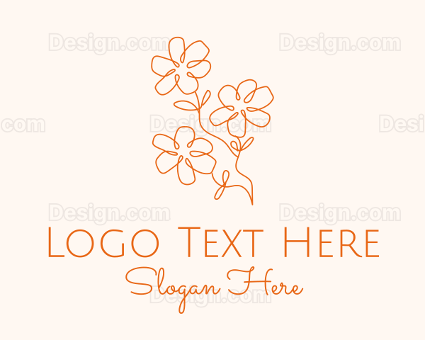 Flower Gardening Boutique Logo