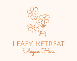 Flower Gardening Boutique  logo design