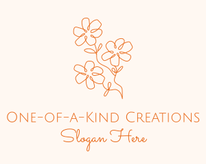 Flower Gardening Boutique  logo design