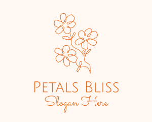 Flower Gardening Boutique  logo design