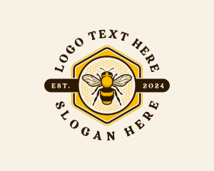 Bee Farm Honey Logo