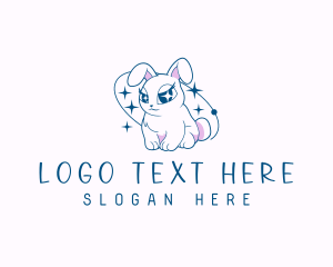 Fashion Bunny Rabbit logo