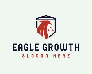 American Patriot Eagle logo design