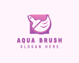 Paint Brush Renovation logo design