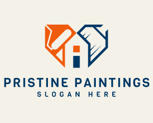 House Painting Remodel logo design