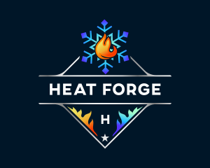 HVAC Freeze Heating logo