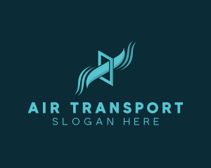 Air Cooling Ventilation logo design