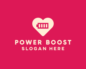 Battery Power Heart logo