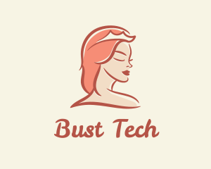 Red Princess Bust logo