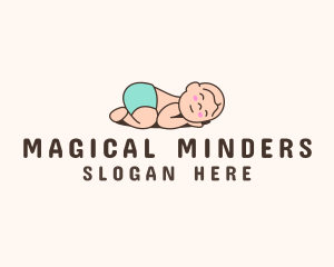 Baby Sleep Nursery logo design