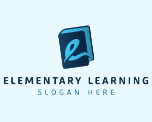 School Learning Book logo design