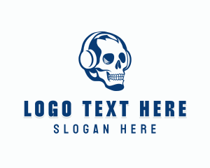 Skull Broadcast Headset logo