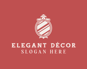 Mirror Furniture Decor logo design