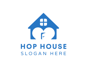 Heart House Orphanage logo design