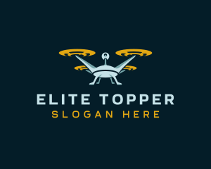 Drone Lens Propeller logo design