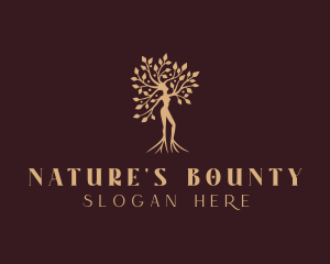 Nature Woman Tree logo design