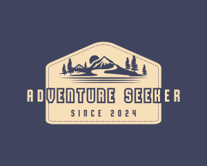 Mountain Trail Adventure logo design