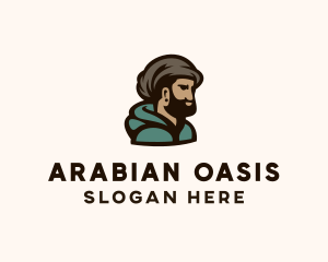 Cool Beard Man logo design